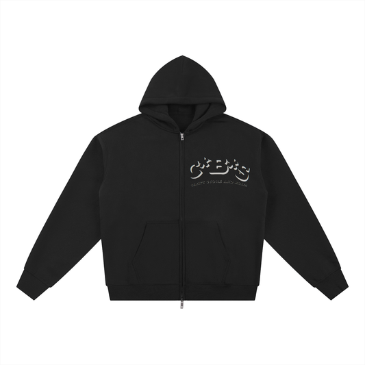 C*B*S gift shop double zip hoodie (Made-To-Order)